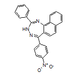 5-(4-Nitrophenyl)-2-phenyl-3H-naphtho[1,2-e][1,2,4]triazepine