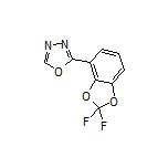 2-(2,2-Difluorobenzo[d][1,3]dioxol-4-yl)-1,3,4-oxadiazole