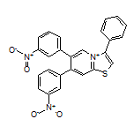 6,7-Bis(3-nitrophenyl)-3-phenylthiazolo[3,2-a]pyridin-4-ium