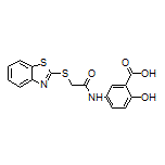 5-[2-(Benzo[d]thiazol-2-ylthio)acetamido]-2-hydroxybenzoic Acid