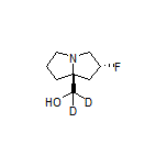[(2R,7aS)-2-Fluorotetrahydro-1H-pyrrolizin-7a(5H)-yl]methan-d2-ol