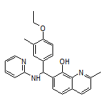 7-[(4-Ethoxy-3-methylphenyl)(pyridin-2-ylamino)methyl]-2-methylquinolin-8-ol