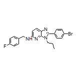 2-(4-Bromophenyl)-N-(4-fluorobenzyl)-3-propyl-3H-imidazo[4,5-b]pyridin-5-amine