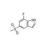 7-Fluoro-5-(methylsulfonyl)-1H-indole