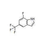 7-Fluoro-5-(trifluoromethyl)-1H-indole