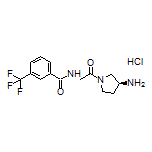 (S)-N-[2-(3-Amino-1-pyrrolidinyl)-2-oxoethyl]-3-(trifluoromethyl)benzamide Hydrochloride