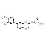 2-[[7-(3,4-Dimethoxyphenyl)-2-quinoxalinyl]amino]-N-methylacetamide