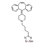 1-[4-(2H-Tetrazol-5-yl)butyl]-4-(5H-dibenzo[a,d][7]annulen-5-ylidene)piperidine
