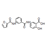 5-[3-(Furan-2-carboxamido)benzamido]-2-hydroxybenzoic Acid