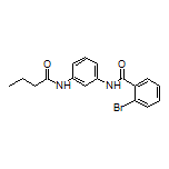 2-Bromo-N-(3-butyramidophenyl)benzamide
