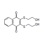 2,3-Bis[(2-hydroxyethyl)thio]naphthalene-1,4-dione