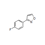 3-(4-Fluorophenyl)isoxazole