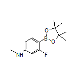 2-Fluoro-4-(methylamino)phenylboronic Acid Pinacol Ester