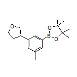 3-Methyl-5-(3-tetrahydrofuryl)phenylboronic Acid Pinacol Ester