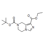 Ethyl 7-Boc-5,6,7,8-tetrahydroimidazo[1,5-a]pyrazine-1-carboxylate