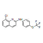 8-Chloro-N-[4-(trifluoromethoxy)phenyl]quinolin-2-amine