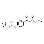Ethyl 3-[4-(Boc-amino)phenyl]-3-oxopropanoate