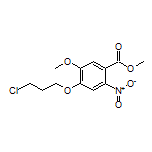 Methyl 4-(3-Chloropropoxy)-5-methoxy-2-nitrobenzoate