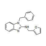 1-Benzyl-N-(furan-2-ylmethyl)benzimidazol-2-amine