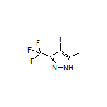 4-Iodo-5-methyl-3-(trifluoromethyl)-1H-pyrazole