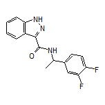 N-[1-(3,4-Difluorophenyl)ethyl]indazole-3-carboxamide