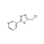 2-(Chloromethyl)-5-(3-pyridyl)-1,3,4-oxadiazole