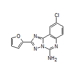 5-Amino-9-chloro-2-(2-furyl)-[1,2,4]triazolo[1,5-c]quinazoline