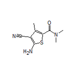 5-Amino-4-cyano-N,N,3-trimethylthiophene-2-carboxamide