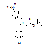 tert-Butyl 2-[(4-Chlorobenzyl)[(5-nitro-2-thienyl)methyl]amino]acetate