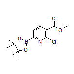6-Chloro-5-(methoxycarbonyl)pyridine-2-boronic Acid Pinacol Ester