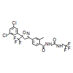 4-[5-(3,5-Dichlorophenyl)-5-(trifluoromethyl)-4,5-dihydro-3-isoxazolyl]-2-methyl-N-[2-oxo-2-[(2,2,2-trifluoroethyl)amino]ethyl]benzamide
