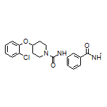 4-(2-Chlorophenoxy)-N-[3-(methylcarbamoyl)phenyl]piperidine-1-carboxamide
