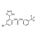1-[4-Bromo-2-(5-tetrazolyl)phenyl]-3-[3-(trifluoromethyl)phenyl]urea