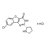 (S)-8-Chloro-2-(2-pyrrolidinyl)benzofuro[3,2-d]pyrimidin-4(3H)-one xHydrochloride