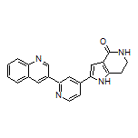 2-[2-(3-Quinolyl)-4-pyridyl]-6,7-dihydro-5-azaindol-4(5H)-one