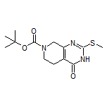 7-Boc-2-(methylthio)-5,6,7,8-tetrahydropyrido[3,4-d]pyrimidin-4(3H)-one