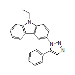 9-Ethyl-3-(5-phenyl-1H-1,2,3-triazol-1-yl)-9H-carbazole