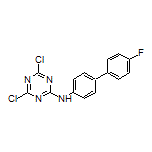 4,6-Dichloro-N-(4’-fluoro-4-biphenylyl)-1,3,5-triazin-2-amine