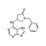 4-[(7H-Purin-6-yl)amino]-1-benzylpyrrolidin-2-one