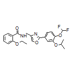 N-[[2-[4-(Difluoromethoxy)-3-isopropoxyphenyl]-4-oxazolyl]methyl]-2-ethoxybenzamide