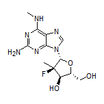 (2R,3R,4R,5R)-5-[2-Amino-6-(methylamino)-9H-purin-9-yl]-4-fluoro-2-(hydroxymethyl)-4-methyltetrahydrofuran-3-ol