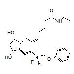 (Z)-7-[(1R,2R,3R,5S)-2-[(E)-3,3-Difluoro-4-phenoxybut-1-en-1-yl]-3,5-dihydroxycyclopentyl]-N-ethyl-5-heptenamide