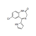 7-Chloro-5-(2-pyrrolyl)-1H-benzo[e][1,4]diazepin-2(3H)-one