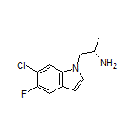 (S)-1-(6-Chloro-5-fluoro-1-indolyl)-2-propanamine