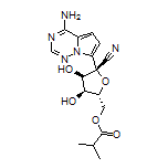 [(2R,3S,4R,5R)-5-(4-Aminopyrrolo[2,1-f][1,2,4]triazin-7-yl)-5-cyano-3,4-dihydroxytetrahydrofuran-2-yl]methyl Isobutyrate