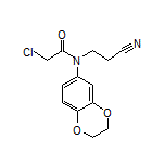 2-Chloro-N-(2-cyanoethyl)-N-(2,3-dihydrobenzo[b][1,4]dioxin-6-yl)acetamide