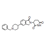 3-[5-(1-Benzyl-4-piperidyl)-1-oxo-2-isoindolinyl]piperidine-2,6-dione