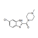 (6-Chloro-2-benzimidazolyl)(4-methyl-1-piperazinyl)methanone