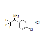 (S)-1-(4-Chlorophenyl)-2,2,2-trifluoroethanamine Hydrochloride