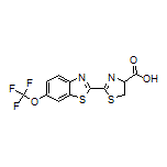 2-[6-(Trifluoromethoxy)benzo[d]thiazol-2-yl]-4,5-dihydrothiazole-4-carboxylic Acid